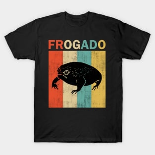 Black Desert Rain Frog Frogado Retro Vintage Style T-Shirt